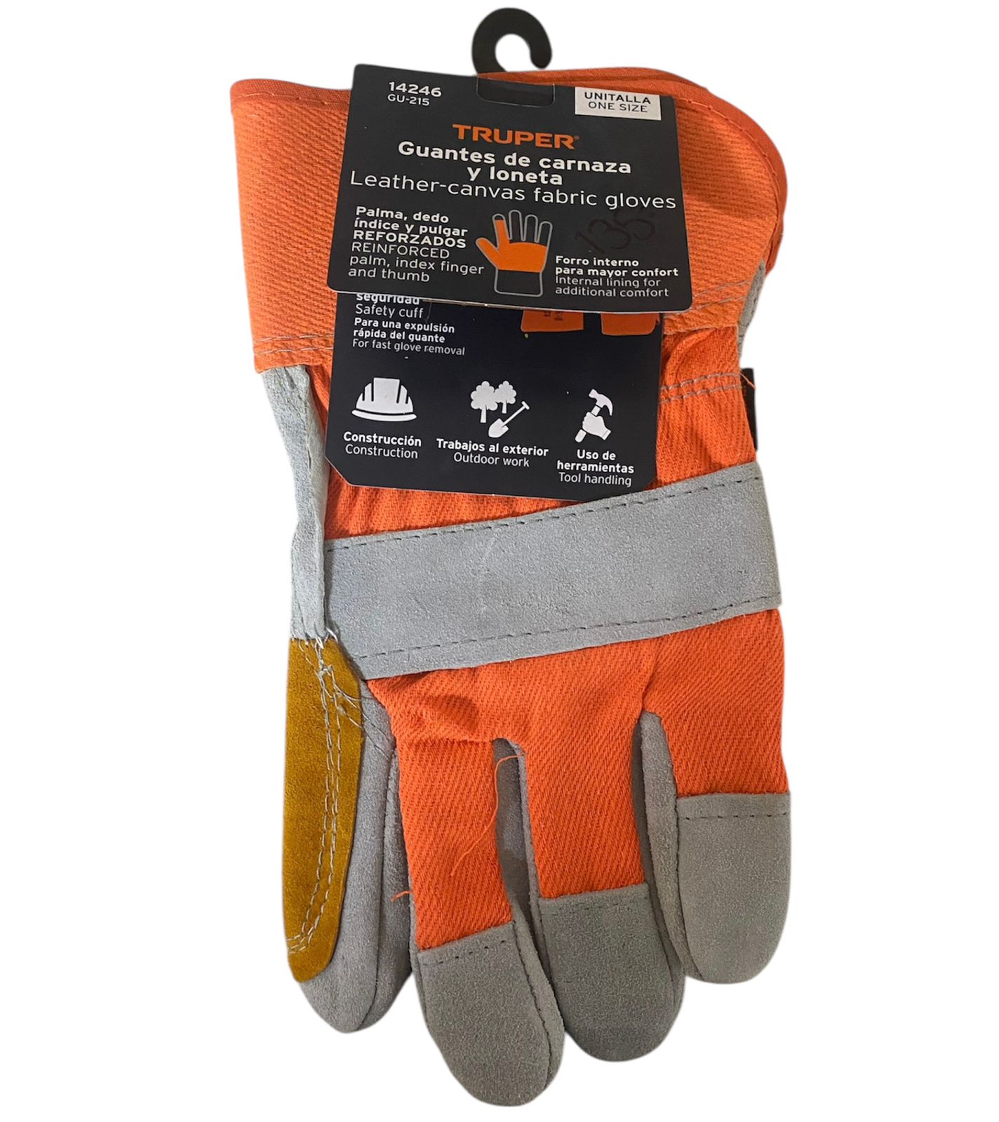 Guantes De Carnaza Reforzados